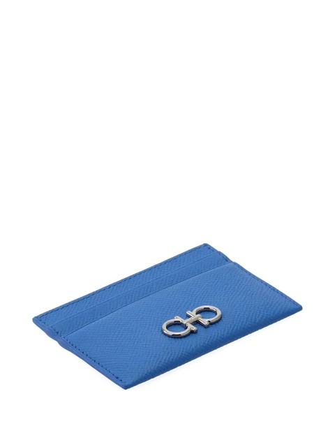 Ferragamo Gancini cardholder - Blue - zdjęcie produktu nr 2
