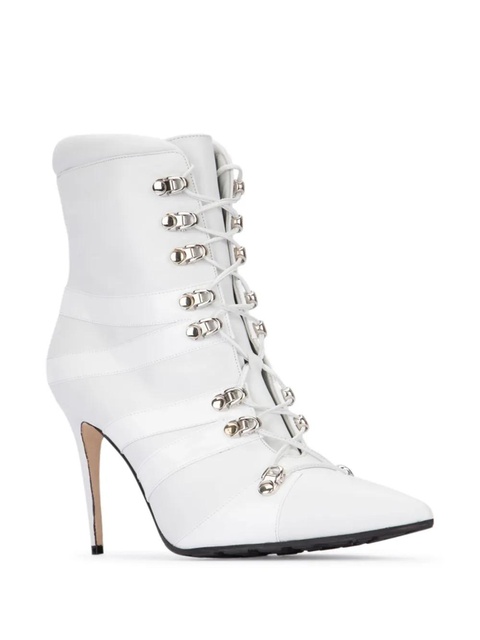 Manolo Blahnik 105mm Roblax boots - White - zdjęcie produktu nr 2