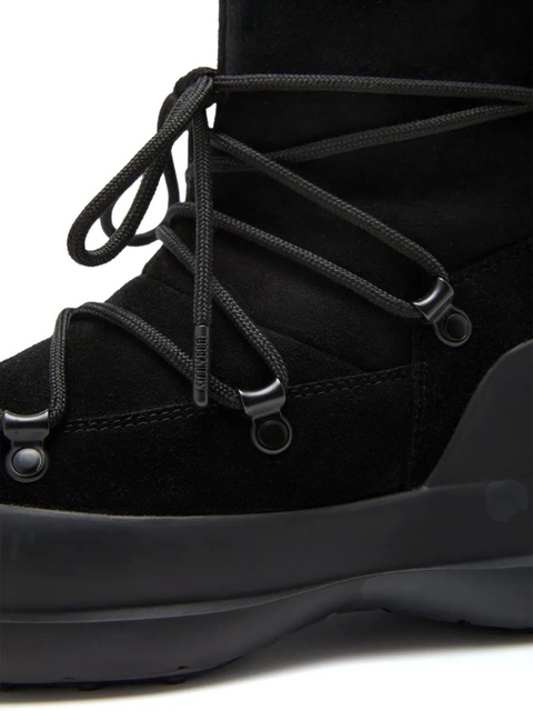 Moon Boot Luna lace-up suede boots - Black - zdjęcie produktu nr 2
