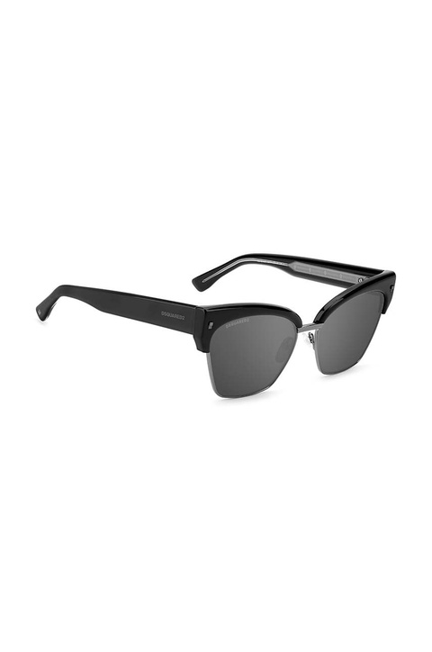 DSQUARED2 okulary przeciwsłoneczne damskie kolor czarny - zdjęcie produktu nr 2