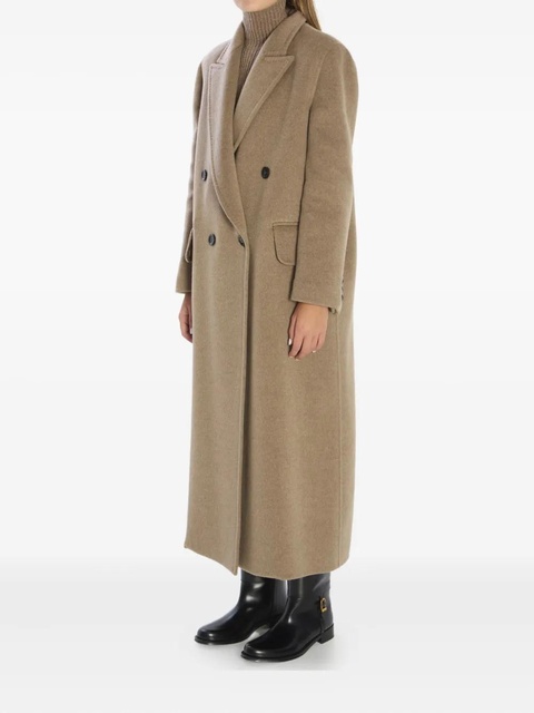 Max Mara Armonia peaked-lapel cashmere coat - Neutrals - zdjęcie produktu nr 2