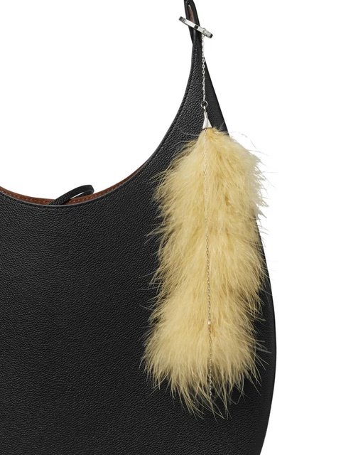 Tory Burch feather bag charm - Neutrals - zdjęcie produktu nr 1