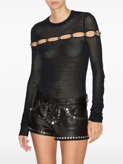 ISABEL MARANT Elsie top - Black - zdjęcie produktu nr 2