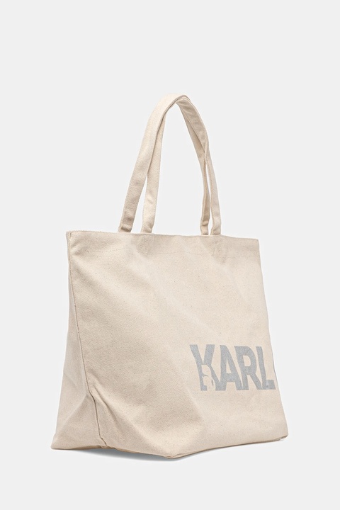 Karl Lagerfeld torebka kolor beżowy A1W50060 - zdjęcie produktu nr 2