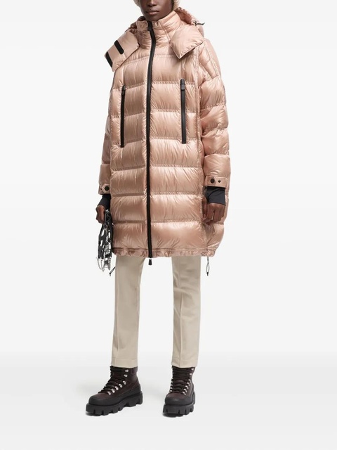 Moncler Rochelairs hooded zip coat - Neutrals - zdjęcie produktu nr 2