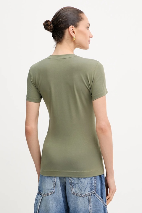 Guess t-shirt damski kolor zielony W5YI05 J1314 - zdjęcie produktu nr 2