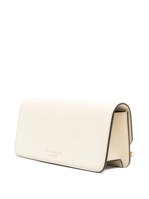 Victoria Beckham 202 leather clutch bag - Neutrals - zdjęcie produktu nr 2