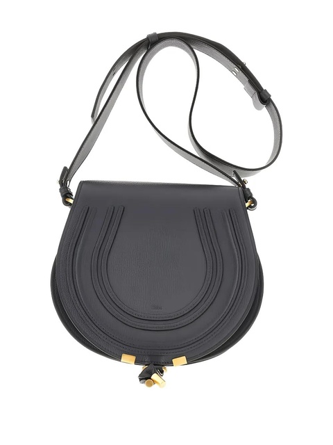 Chloé grained-leather strap shoulder bag - Black - zdjęcie produktu nr 2