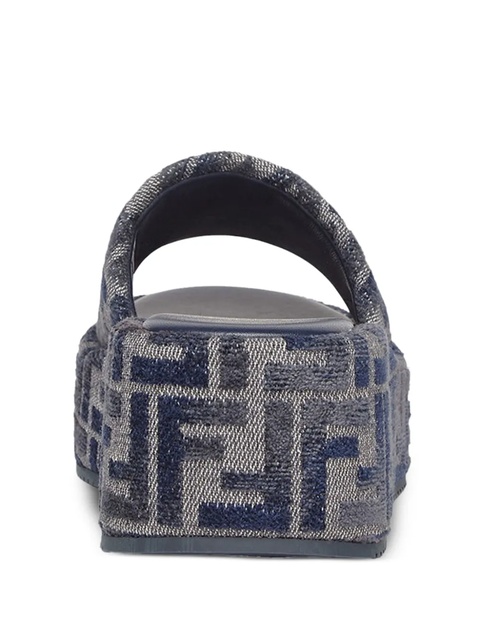 FENDI Sunshine FF slides - Grey - zdjęcie produktu nr 2