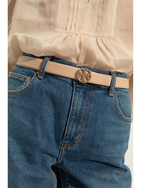 Tory Burch Miller crystal-embellished belt - Neutrals - zdjęcie produktu nr 1