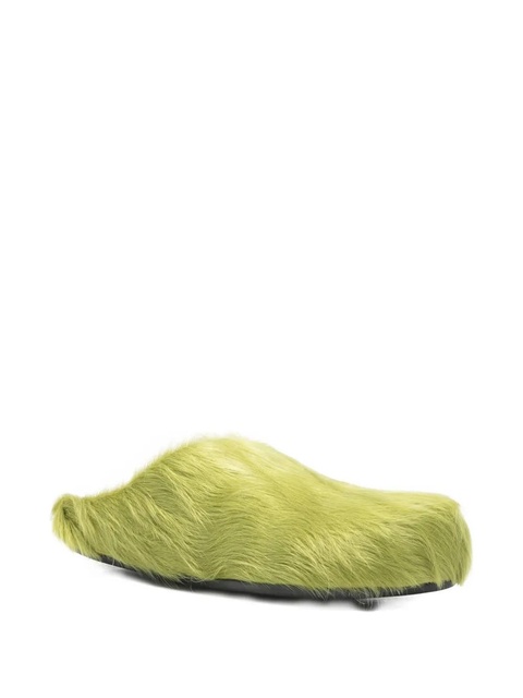 Marni Fussbett sabot mules - Green - zdjęcie produktu nr 2