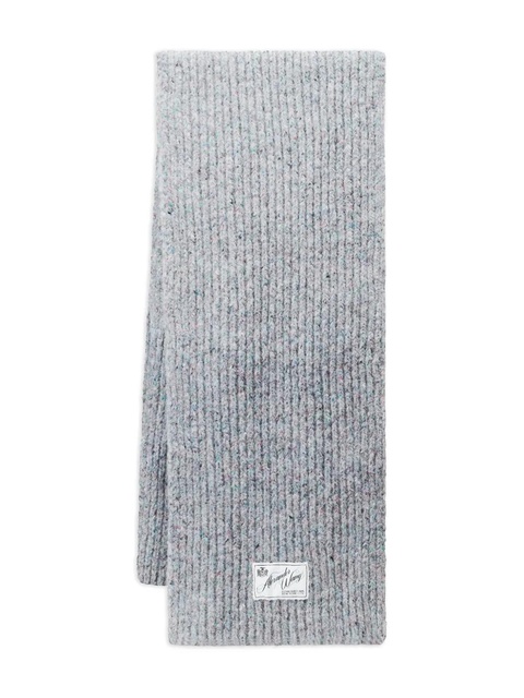 Alexander Wang speckled-knit scarf - Grey - zdjęcie produktu nr 1