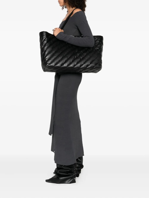 Balenciaga Carry All quilted tote bag - Black - zdjęcie produktu nr 2