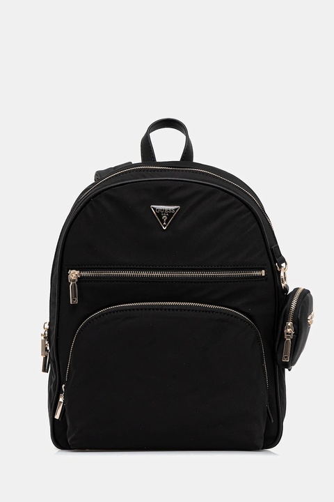 Guess plecak POWER PLAY damski kolor czarny duży gładki HWYG71 24350 - zdjęcie produktu nr 1