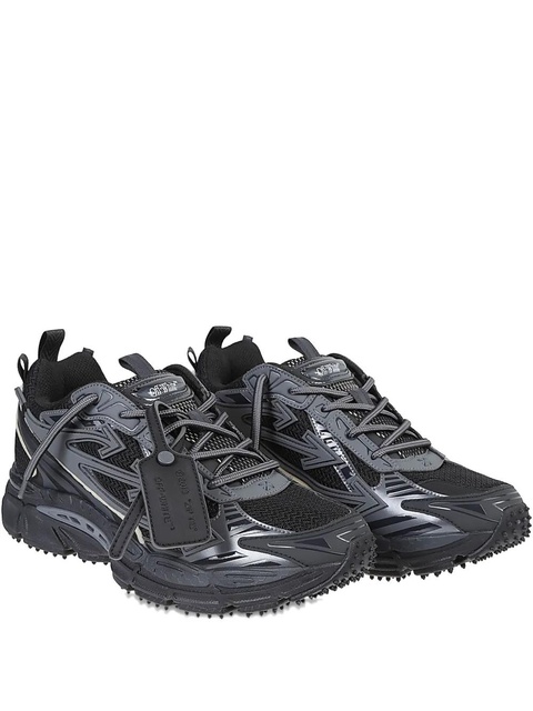 Off-White lace-up lug-sole sneakers - Black - zdjęcie produktu nr 1