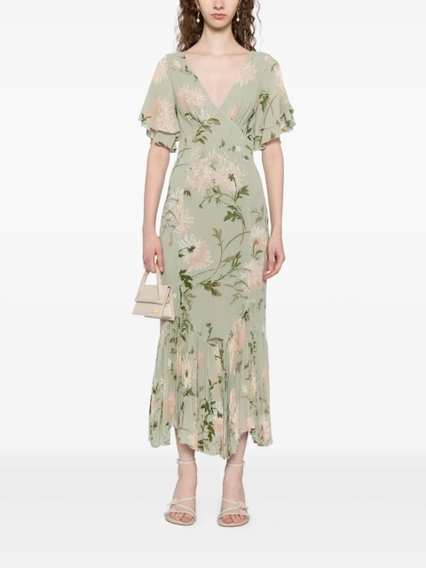Reformation Salvia dress - Green - zdjęcie produktu nr 1