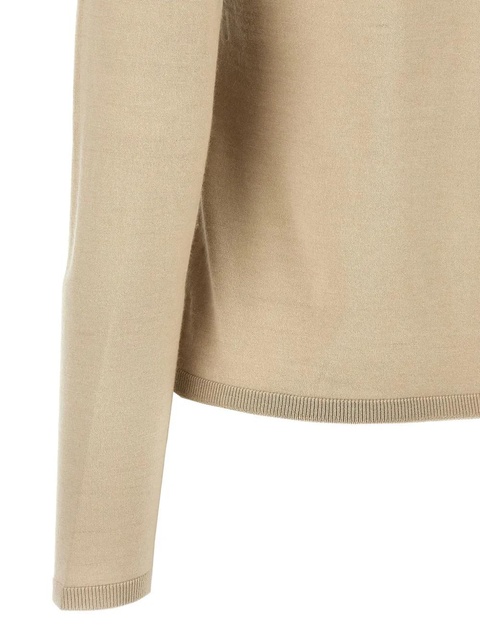 Max Mara high-neck cashmere sweater - Neutrals - zdjęcie produktu nr 1