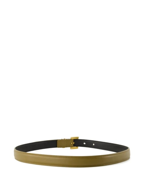 Saint Laurent cassandre buckle belt - Green - zdjęcie produktu nr 1