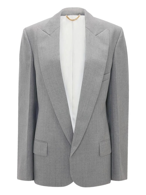 Victoria Beckham sculptural-sleeve jacket - Grey - zdjęcie produktu nr 1
