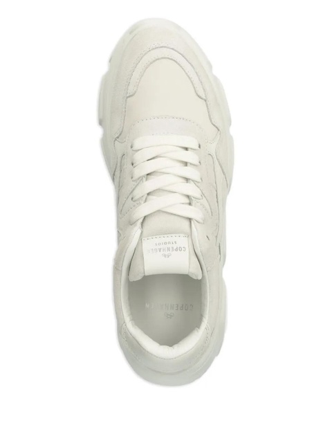 Copenhagen suede-leather panelled sneakers - White - zdjęcie produktu nr 2