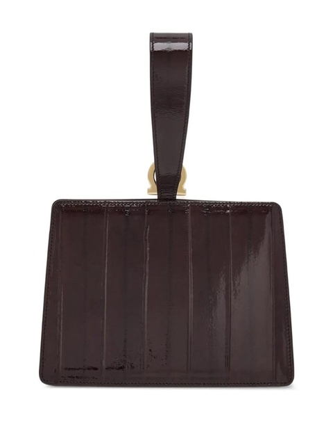 Ferragamo small Gancini-embellished tote bag - Brown - zdjęcie produktu nr 2