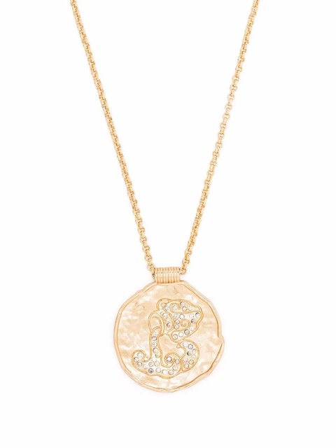 Maje Zodiac medal necklace - Gold - zdjęcie produktu nr 1