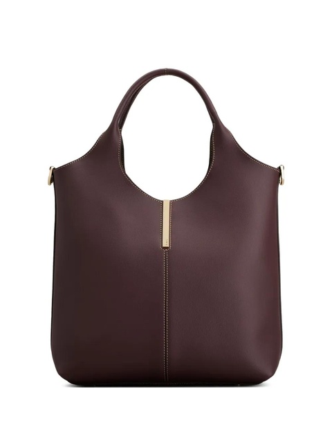 Tod's leather tote bag - Brown - zdjęcie produktu nr 1