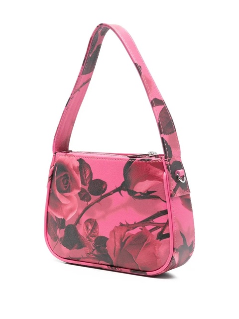Blumarine small floral-print logo-embellished leather tote bag - Pink - zdjęcie produktu nr 2