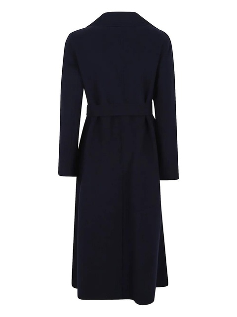 Weekend Max Mara belted coat - Blue - zdjęcie produktu nr 2