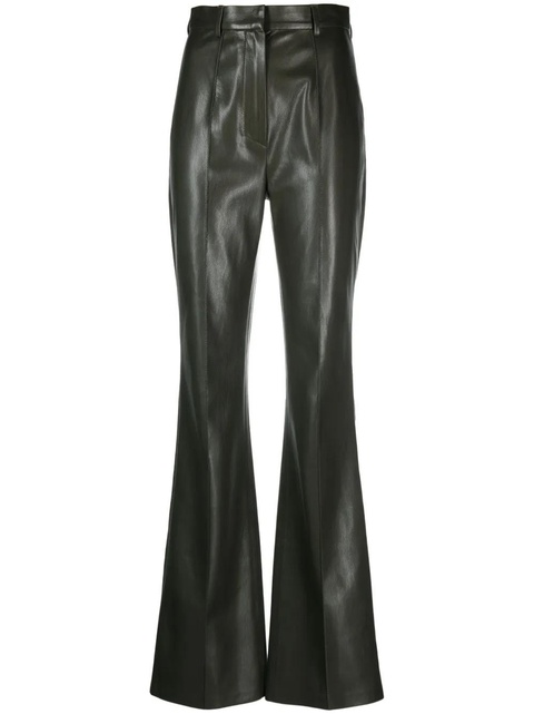 Nanushka Leena faux-leather trousers - Green - zdjęcie produktu nr 1
