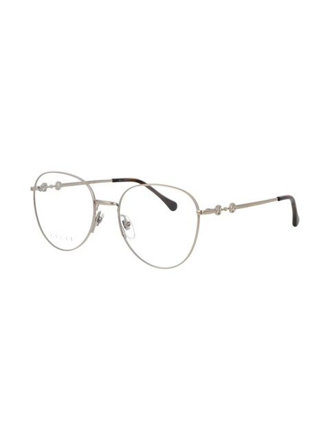 Gucci Eyewear round-frame glasses - Gold - zdjęcie produktu nr 2