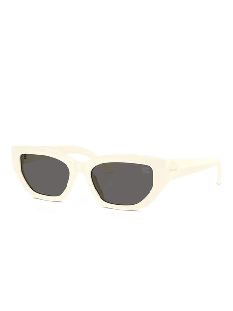 Burberry Eyewear geometric-frame sunglasses - White - zdjęcie produktu nr 1