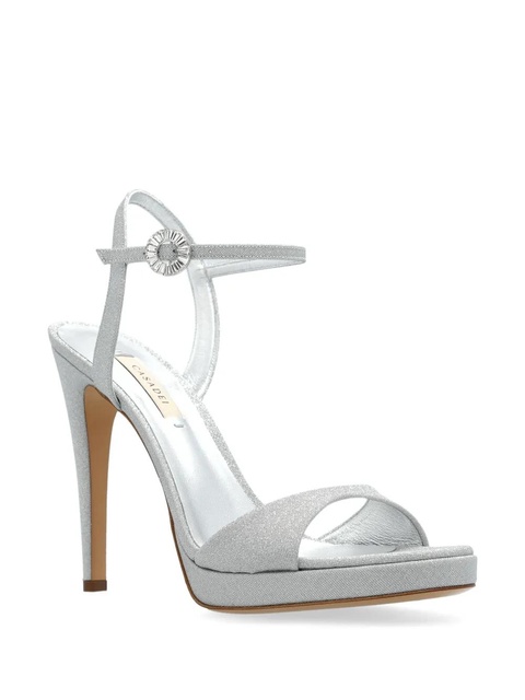Casadei 130mm Michelle sandals - Silver - zdjęcie produktu nr 2