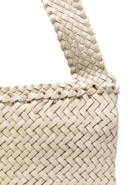 DRAGON DIFFUSION woven-leather shoulder bag - Neutrals - zdjęcie produktu nr 2