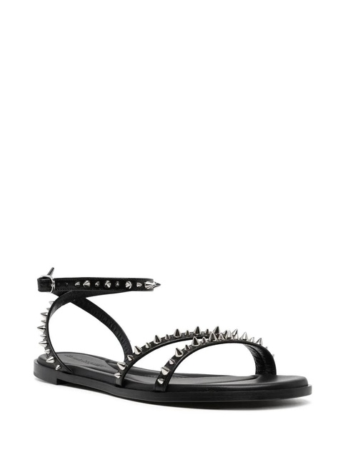 Alexander McQueen spike-stud leather sandals - Black - zdjęcie produktu nr 1