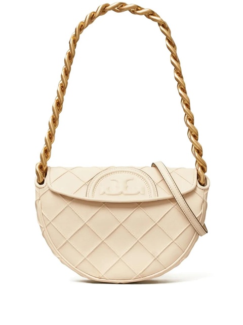Tory Burch mini Fleming crescent bag - Neutrals - zdjęcie produktu nr 1