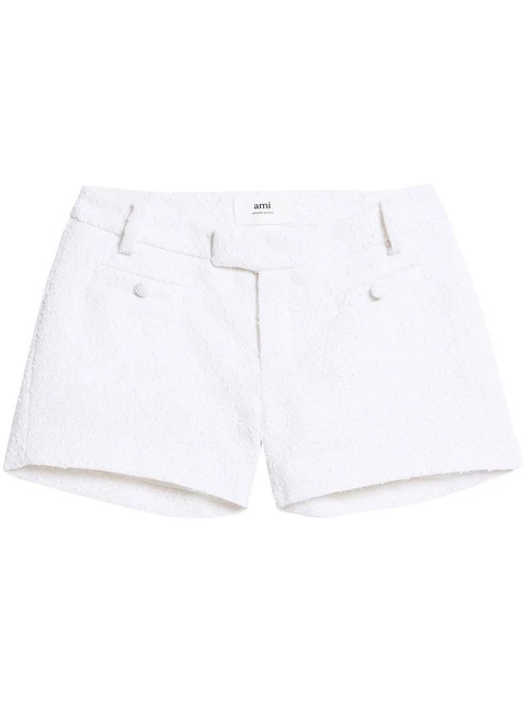 AMI Paris tweed tailored shorts - White - zdjęcie produktu nr 1