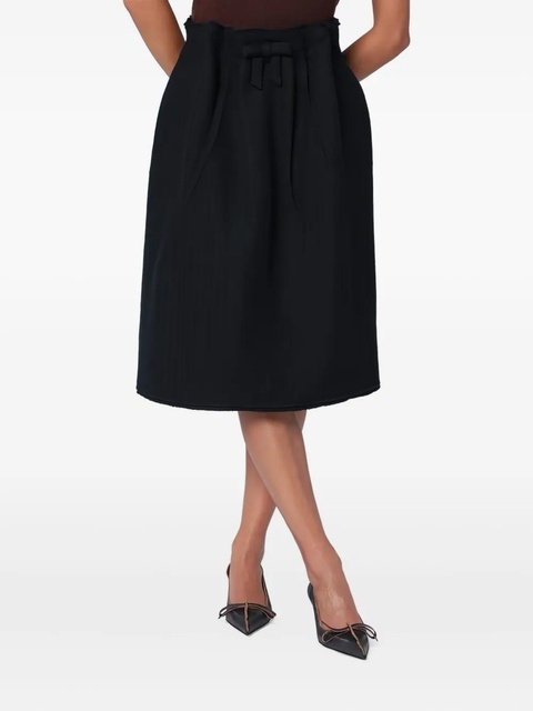 Prada bow detail skirt - Blue - zdjęcie produktu nr 2