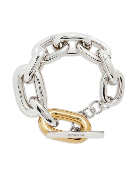 Rabanne chain-link oval-link bracelet - Silver - zdjęcie produktu nr 1