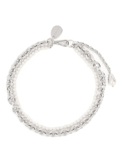 Simone Rocha faux-pearl choker necklace - Silver - zdjęcie produktu nr 1