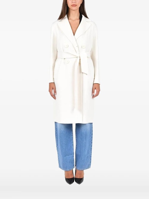 Max Mara Canneti button belted coat - White - zdjęcie produktu nr 1