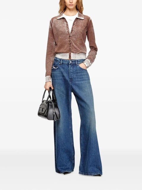 Diesel M-Loren cardigan - Brown - zdjęcie produktu nr 2