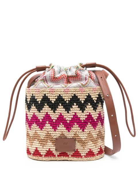 Missoni small Zigzag bucket bag - Neutrals - zdjęcie produktu nr 1