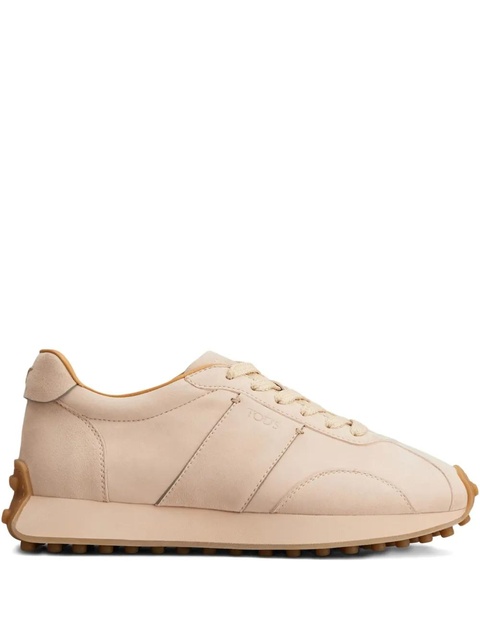 Tod's suede leather lace-up shoes - Pink - zdjęcie produktu nr 1