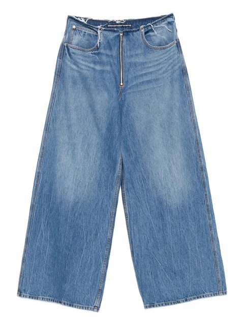 Alexander Wang zip-front denim - Blue - zdjęcie produktu nr 1