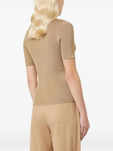 Max Mara crew-neck ribbed sweater - Neutrals - zdjęcie produktu nr 2