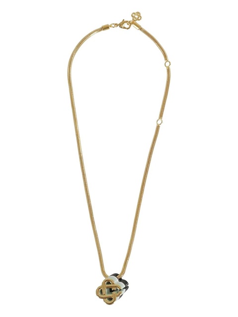 Casablanca logo-pendant necklace - Gold - zdjęcie produktu nr 1