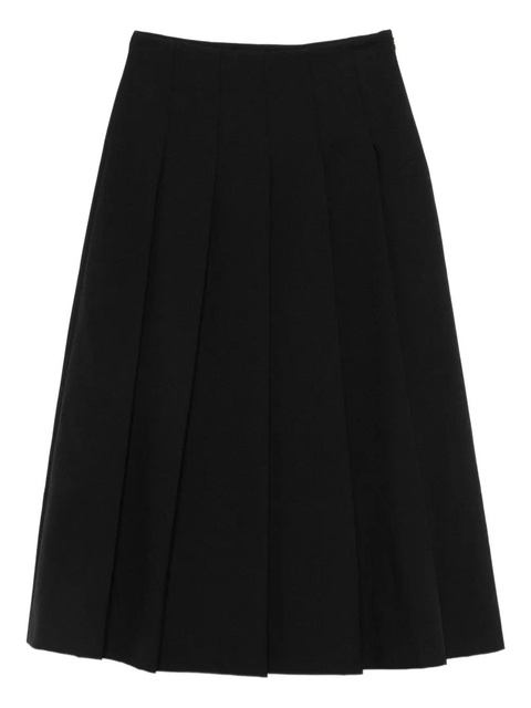 Róhe pleated midi skirt - Black - zdjęcie produktu nr 2