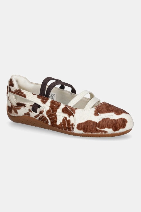 Puma baleriny skórzane Speedcat Ballet Cow Wns kolor beżowy 407787 - zdjęcie produktu nr 1