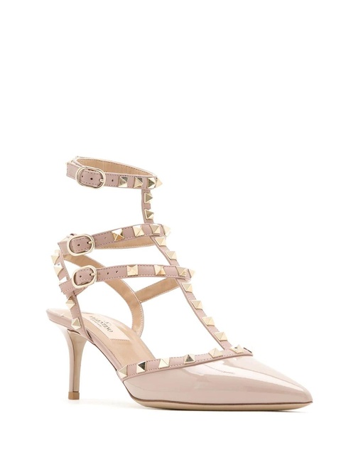 Valentino Garavani 65mm Rockstud caged pumps - Neutrals - zdjęcie produktu nr 2